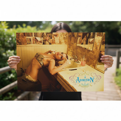 Addison Rae The Addison Tour 2025 Official Concert Art Poster Print