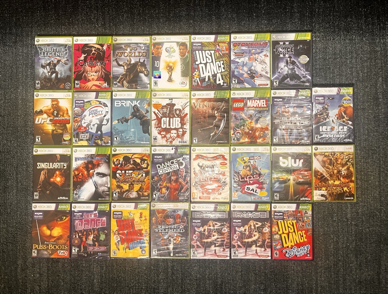Lot of 30 Xbox 360 Games - Brand new Factory Sealed | eBay