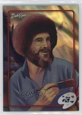 2023 Cardsmiths Bob Ross Hyperwave Holofoil Bob Ross by Diona Nikitenko #16 0j8f