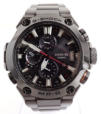 Casio G-Shock MR-G MRG-G2000CB-1AJR Titan Solar Radio FullSet Excellent Japan