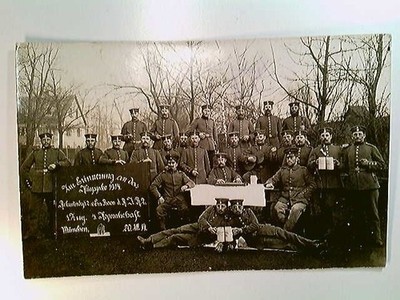 Erinnerung an das Kriegsjahr 1914, Rekruten dep.2v.Ers.BaonD:R.J.R.2 1.Zug 4.Kor