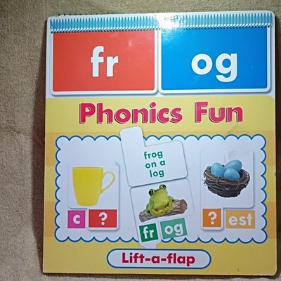 Publications International Lift-a-Flap Phonics Fun Book 18 Months+ 2003