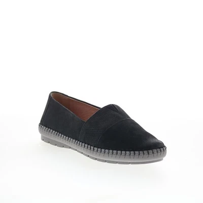 Trotters Ruby loafer pour femmes en cuir noir - Photo 1/4