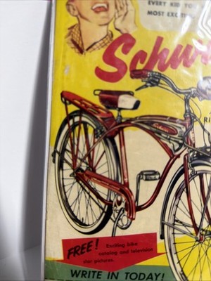 1957 Schwinn MARK II JAGUAR bike ad ~ Spring Summer Fun