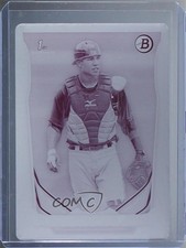 2014 Bowman Draft Printing Plate Magenta 1/1 Matt Morgan #DP107 05fy