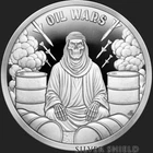 2026 1OZ Oil Wars Proof - Silver Shield Mini-Mintage "PRESALE" .999 Pure SSG