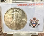 U.S. Mint American Eagle 1988 1 oz .999 Fine Silver Coin In Capsule