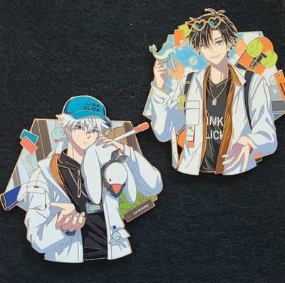 Link Click Lu Guang Cheng Xiaoshi BL Anime Fantasy Enamel Pin Set