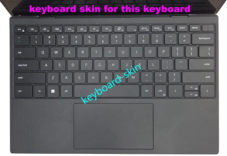 US Keyboard Protector Skin Cover for Dell XPS 13 9300 XPS 13 9310 P117G P117G001 - Image 4 of 4