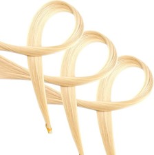 Boao 3 Hanks Violin Bow Hair Replacement Kit 31.5 Inches Fiddle Rehair...