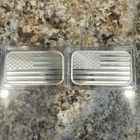 New Listing2 - 1 Oz Silver American Flag Bar .999
