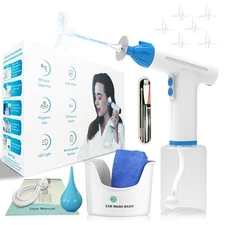 Pirzlqie Ear Wax Removal Kit, Electric Ear Cleaner with Ear Irrigation System...