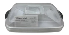 Pampered Chef Chillzanne Rectangular Server 2781 Egg Tray Veggie Relish
