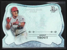 Mike Trout 2014 Bowman Platinum Cutting Edge Stars B #CES-MTR Los Angeles Angels