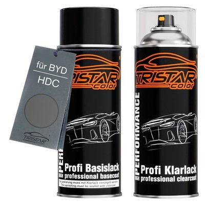 Autolack Spraydosen Set für BYD HDC Jun Yao Hui Perl Basislack Klarlack