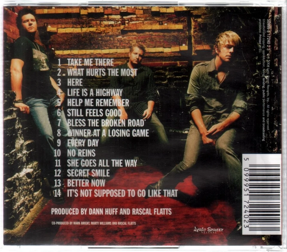Rascal Flatts Selbstbetiteltes CD Europa Lyric Street 5099951724023 - Bild 2 von 2