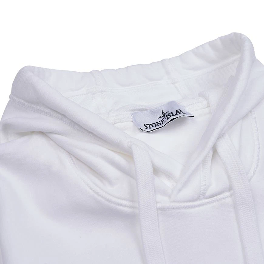 T shirt uomo Stone Island con cappuccio e logo patch 72769405