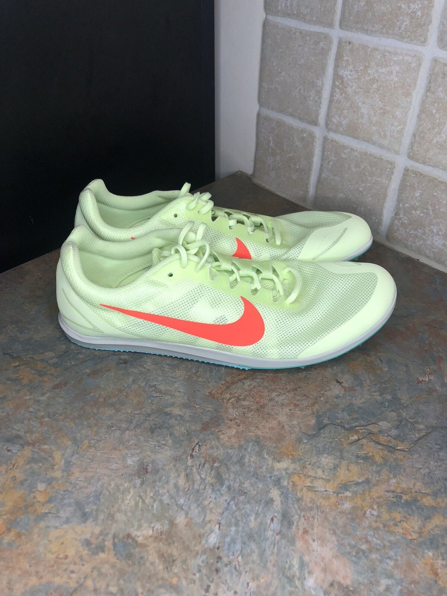 Nike Zoom Rival S 9 Barely Volt Green Orange Track Spikes  display picture 3