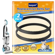 KEEPOW S3029 S3018 S3014 Vacuum Belts Replacement for Eureka FloorRover Dash NEU