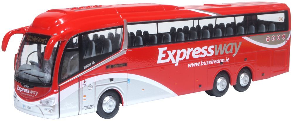Oxford Diecast 76IR6008 OO Gauge Irizar i6 Bus Eireann Expressway