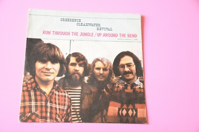 Creedence 7'' Up Around The Bend EX Solo Cover Nicht Record