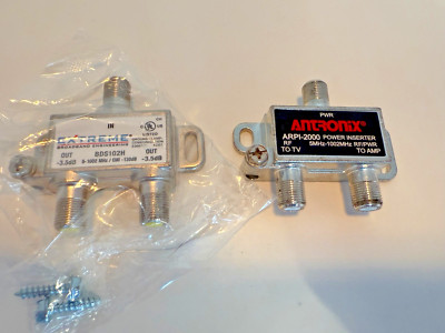 Lot of 2   Coaxial Splitters   Extreme and Antronix