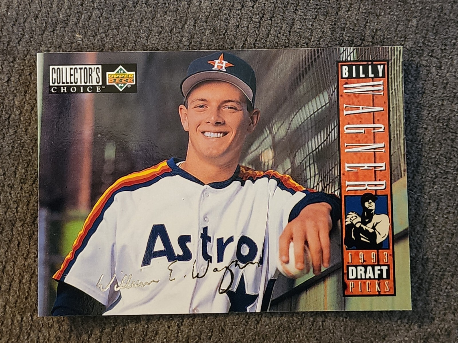 1994 Billy Wagner Upper Deck Collector's Choice SILVER SIGNATURE #29 Rookie RC