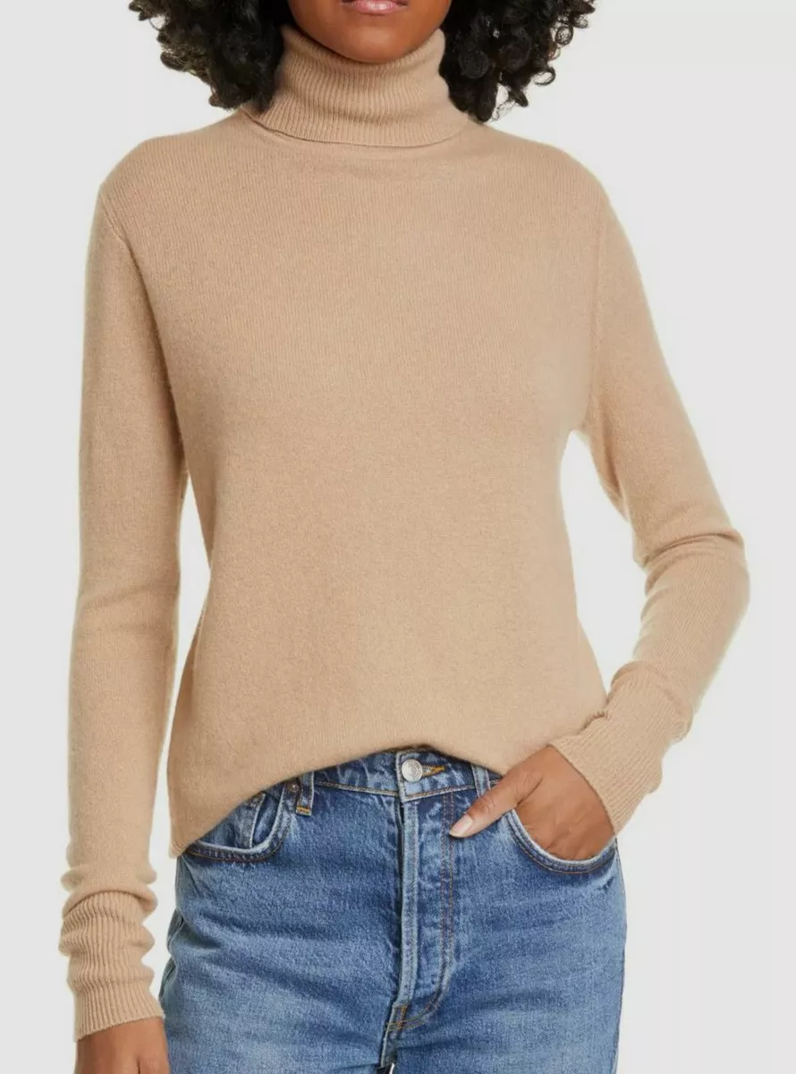 Equipment turtleneck top