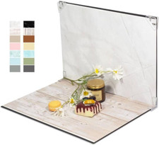 7PCS Photo Backdrop Board Product Photography: 12 Patterns Table Top 16"x11.5"