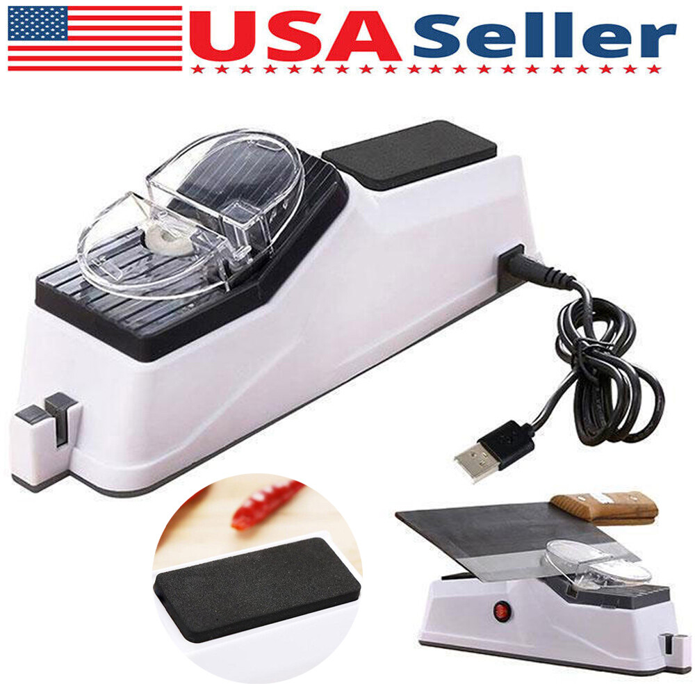 Multi-Task Electric Scissor & Knife Machetes Sharpener Fast Grinding ...