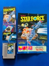 Star Force TECMO NES Nintendo Box Manual CIB Complete + Promo Inserts POSTER