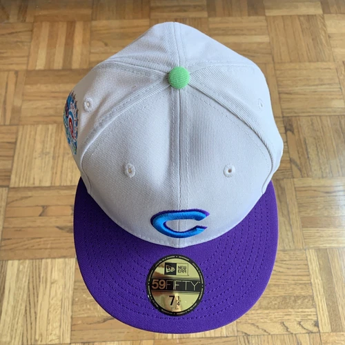 New Era x Hat Club Exclusive Cereal Pack Bonus Flavors Chicago Cubs 1990 7 1/4