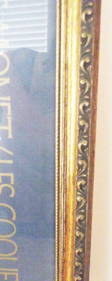 CLAUDE MONET CAMPO DE AMAPOLAS LES COQUELICOTS - IMPRESIÓN ENMARCADA EN MADERA PERSONALIZADA 1873 NUEVO Foto 3 de 4