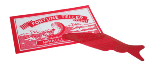 Fortune Teller Miracle Fish - Set of Three Fish - Red Fish Tells Future! - Picture 2 of 4