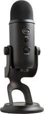 Blue Yeti Professional Multi-Pattern USB Condenser Microphone - Blackout