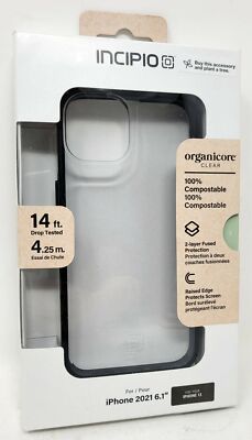Incipio Organicore Clear Case for iPhone 13 6.1''(2021) - 100% Compostable