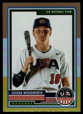 2023 Panini Stars & Stripes Bronze, Silver, Gold Prizm #40 Joshua Woodworth