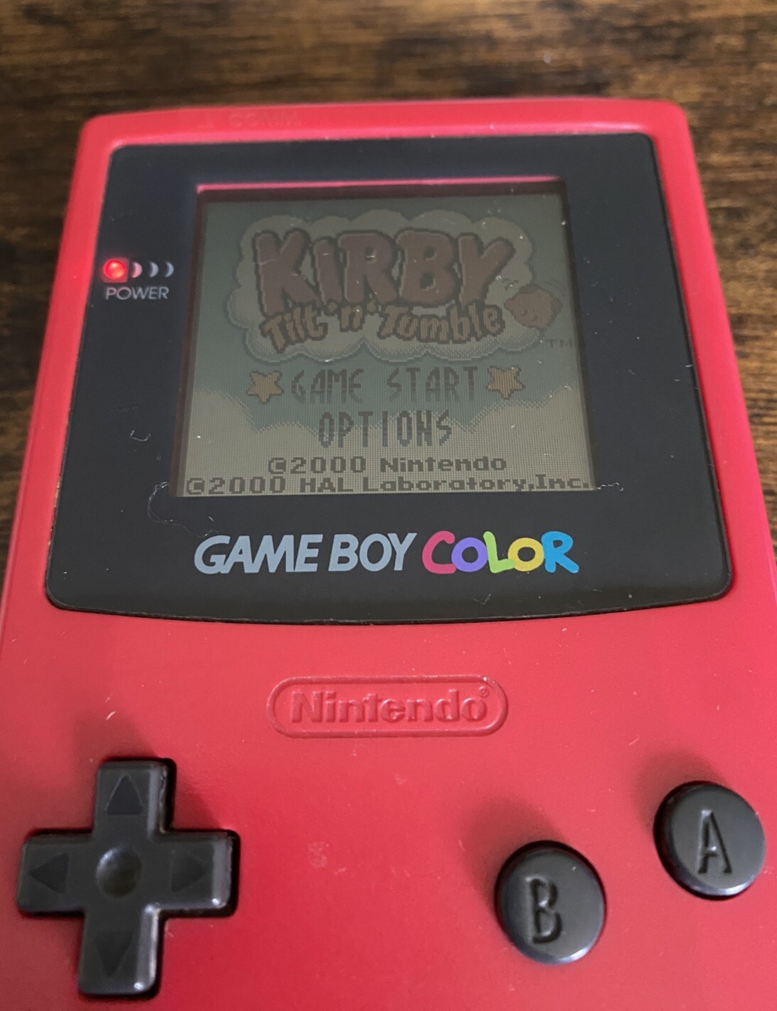 Kirby Tilt 'n' Tumble (Nintendo Game Boy Color, 2001) Cartridge Only ...