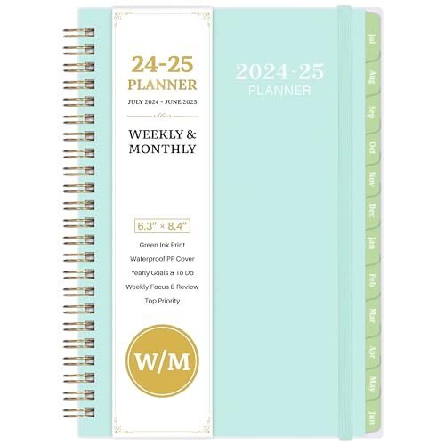 Planner 2024-2025 - 2024-2025 Planner Daily Weekly Monthly, JUL 2024-JUN 2025,