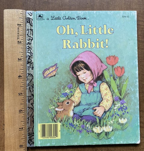 "Oh, Little Rabbit" by Joan M. Lexau 1989 Vintage Childrens A Little Golden Book - Picture 8 of 9
