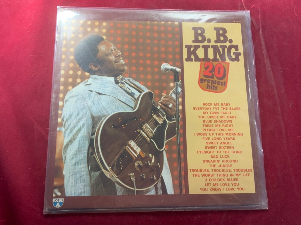 X4-50 B.B. KING 20 Greatest Hits - 1983 - IMPORT ITALY - LOP 14023