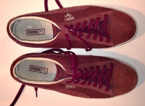 Puma Clydezilla MIJ Maroon Sneakers UK9 / US10 / EU43 - NICE! - Picture 8 of 9