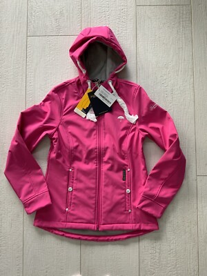 Original Schmuddelwedda MAGIC PRINT CHANCERY Outdoorjacke pink 8 Gr. 38 NP 199