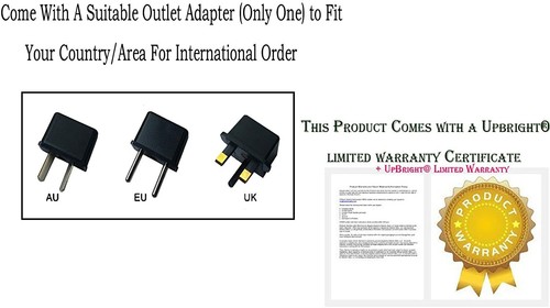 9V Casio CTK-518 Keyboard Piano AC Adapter DC Power Supply Charger Cord Cable - Picture 4 of 4