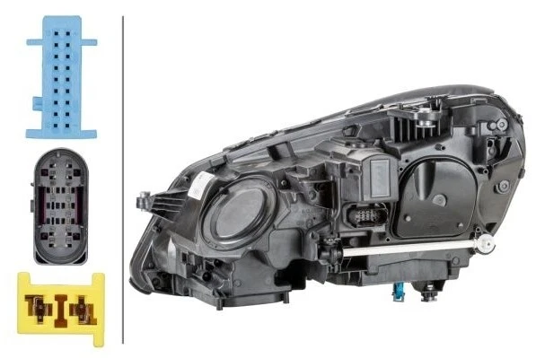 Genuine OEM Hella Mercedes E Class W212 LED Headlight Right Driver 