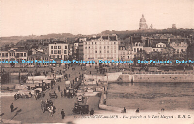 R255818 2 Boulogne sur Mer Vue generale et le Pont Marguet E H C