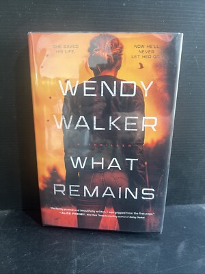 SIGNED 1st/1st What Remains by Wendy Walker HC Mylar DJ 2023