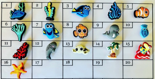 Finding Nemo Croc Charms - Picture 2 of 2