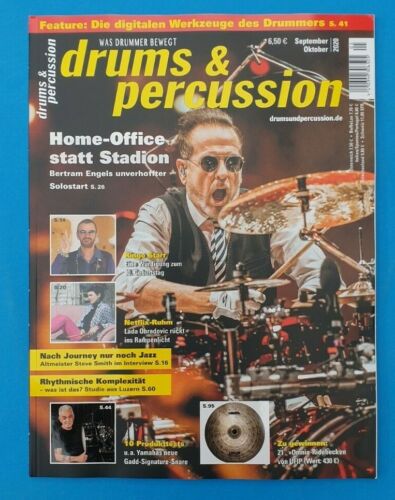 drums & percussion WAS DRUMMER BEWEGT September/Oktober 2020 ungel.1A abs. TOP - Imagen 1 de 1