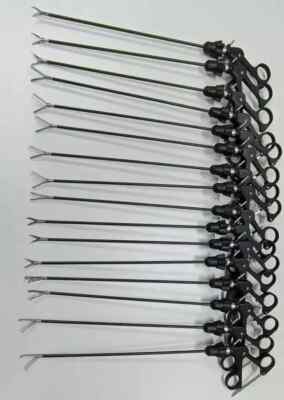16pc Laparoscopic Fenestrated Maryland Grasper Curved Scissors Instruments Set